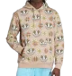 Adidas Felpa Cappuccio Tile Allover Print M Beige | Adidas | 