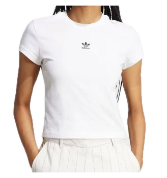 Adidas T-shirt Essentials Slim W Bianco | Adidas | 