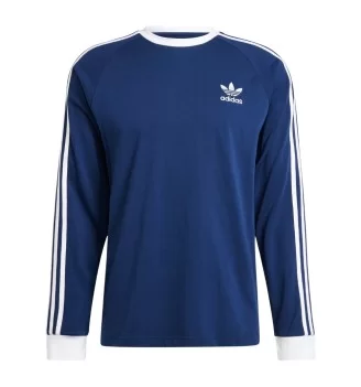 Adidas Maglia Adicolor Classics 3-Stripes M Blu Indigo IM9428