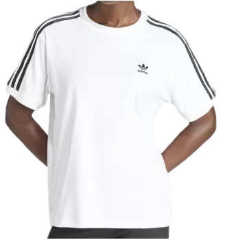 Adidas T-shirt Originals 3-Stripes W Bianco | Adidas | 