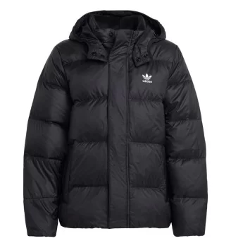 Adidas Giubbotto Down Elo Jr Nero