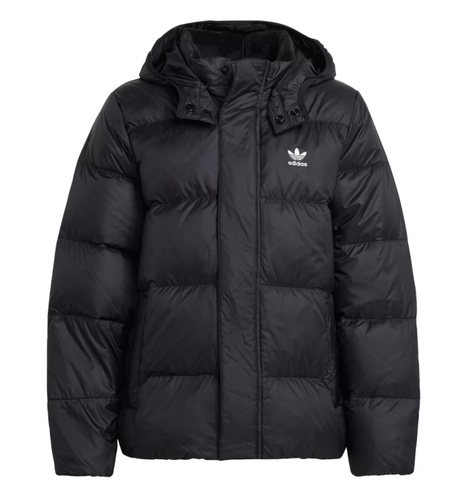 Adidas Giubbotto Down Elo Jr Nero