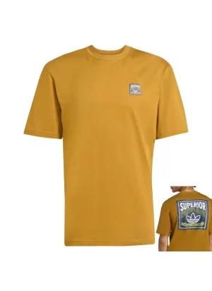 Adidas T-shirt Wabash Loose M Giallo JW0160