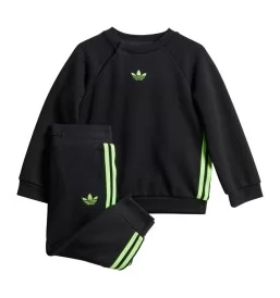 Adidas Tuta Felpa Pantaloni Inf Nero JW5310