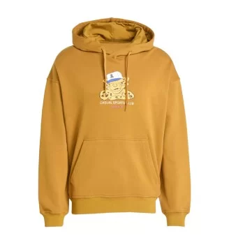 Adidas Felpa Cappuccio Wabash M Giallo JW0167