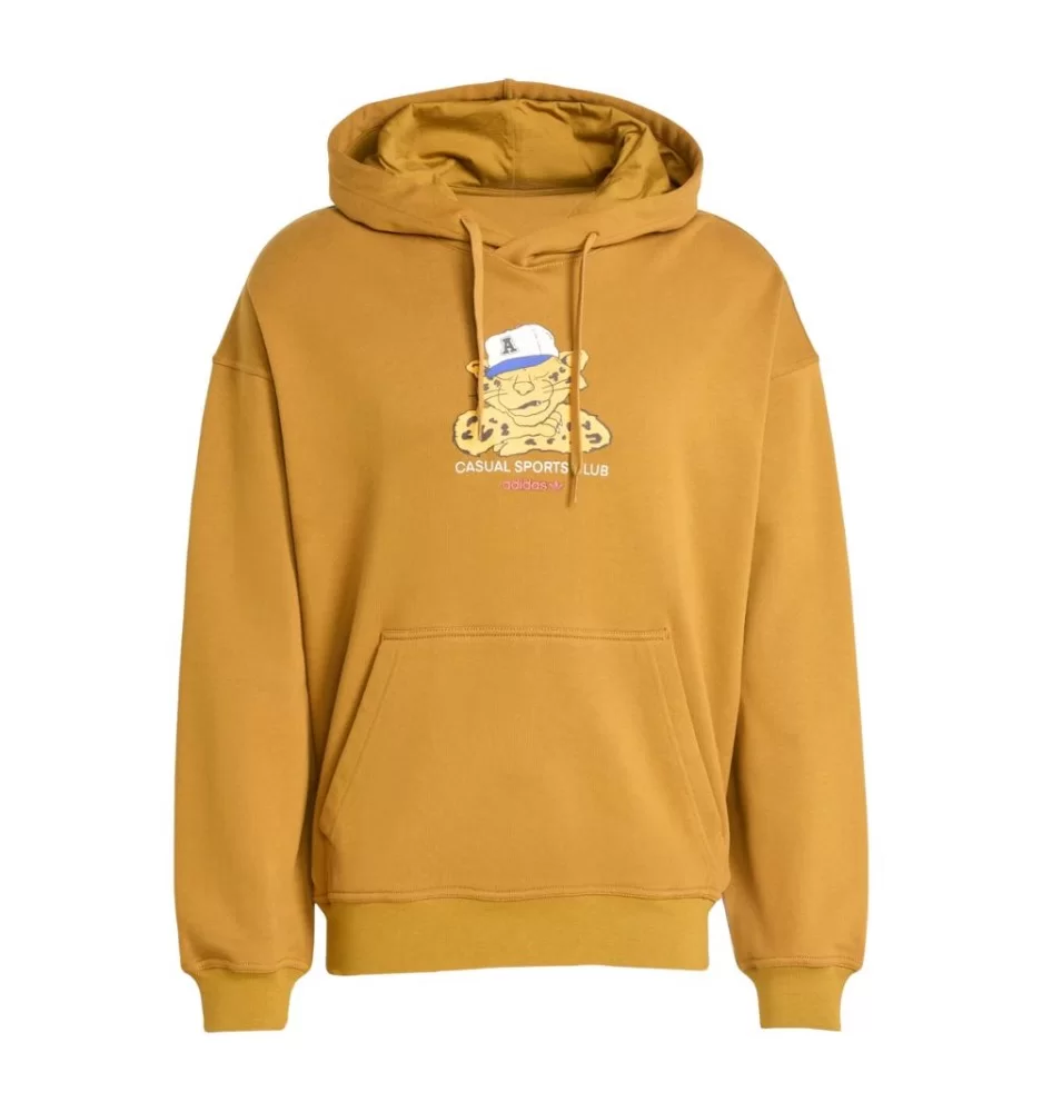 Adidas Felpa Cappuccio Wabash M Giallo JW0167