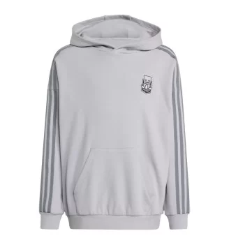 Adidas Felpa Cappuccio Adidas x Minecraft Jr Grigio JW7725