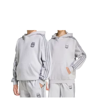 Adidas Felpa Cappuccio Adidas x Minecraft Jr Grigio | Adidas | 