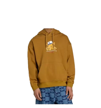 Adidas Felpa Cappuccio Wabash M Giallo | Adidas | 