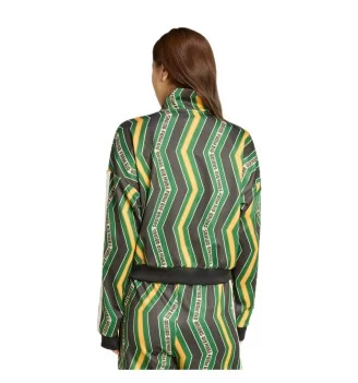 Adidas Giacca Zip Farm Tiro W Verde Giallo | Adidas | 