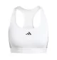 Adidas Reggiseno Powereact Hyperglam Bianco IQ3352