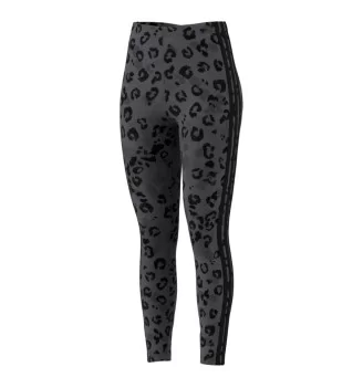 Adidas Leggings All Over Print W Grigio Nero JM1863