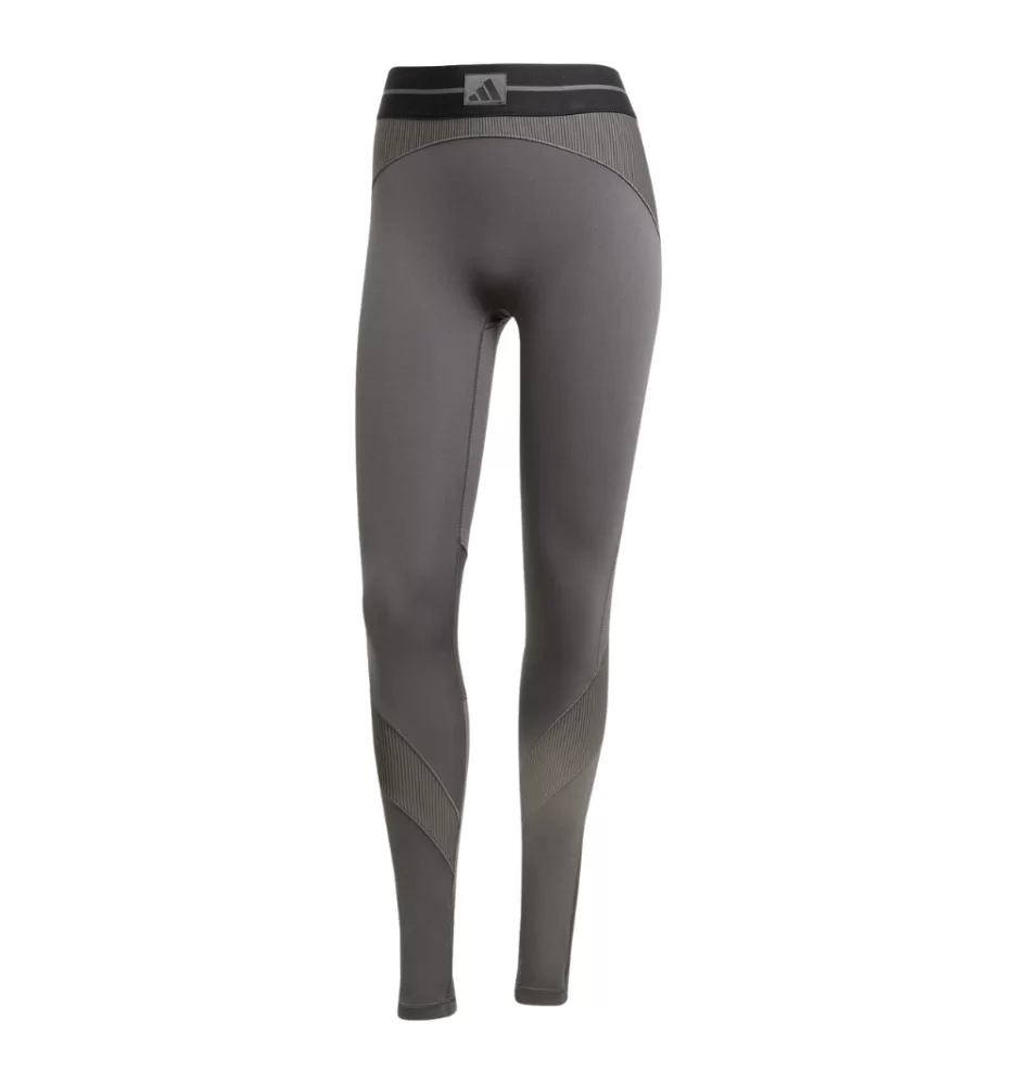 Adidas Leggings Hyperglam Rib 1/1 Nero JN2651