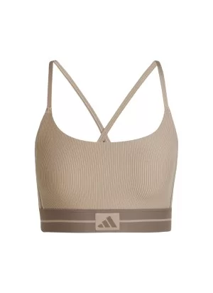 Adidas Reggiseno Hyperglam Bralette Coste Marrone JY2114