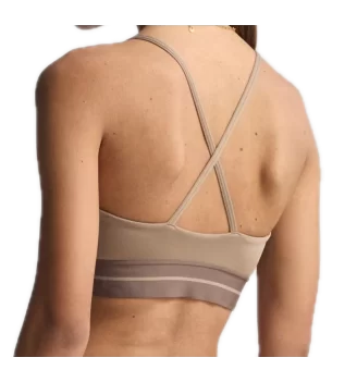Adidas Reggiseno Hyperglam Bralette Coste Marrone | Adidas | 