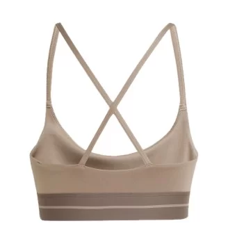 Adidas Reggiseno Hyperglam Bralette Coste Marrone | Adidas | 