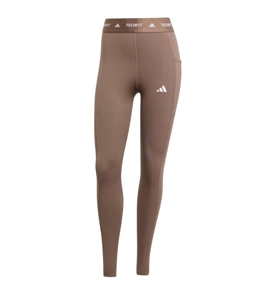 Adidas Leggings Techfit W Marrone JW7557