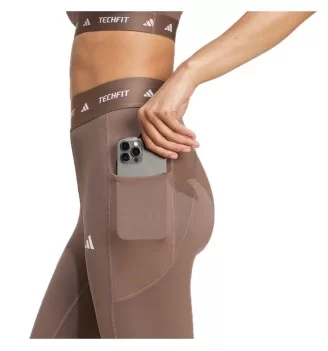 Adidas Leggings Techfit W Marrone | Adidas | 