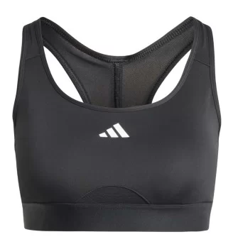 Adidas Reggiseno Sportivo Powerreact Nero JG1406