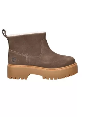 Timberland Stivali Stone Street Mid Warm Lined Boot W Marrone Scuro TB0A283GW011
