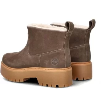 Timberland Stivali Stone Street Mid Warm Lined Boot W Marrone Scuro | Timberland | 
