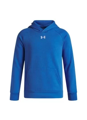 Under Armour Felpa Cappuccio Rival Fleece Boys Blu 1379792- 402