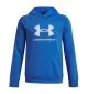 Under Armour Felpa Cappuccio Rival Fleece Big Logo Boys Blu 1379791 402