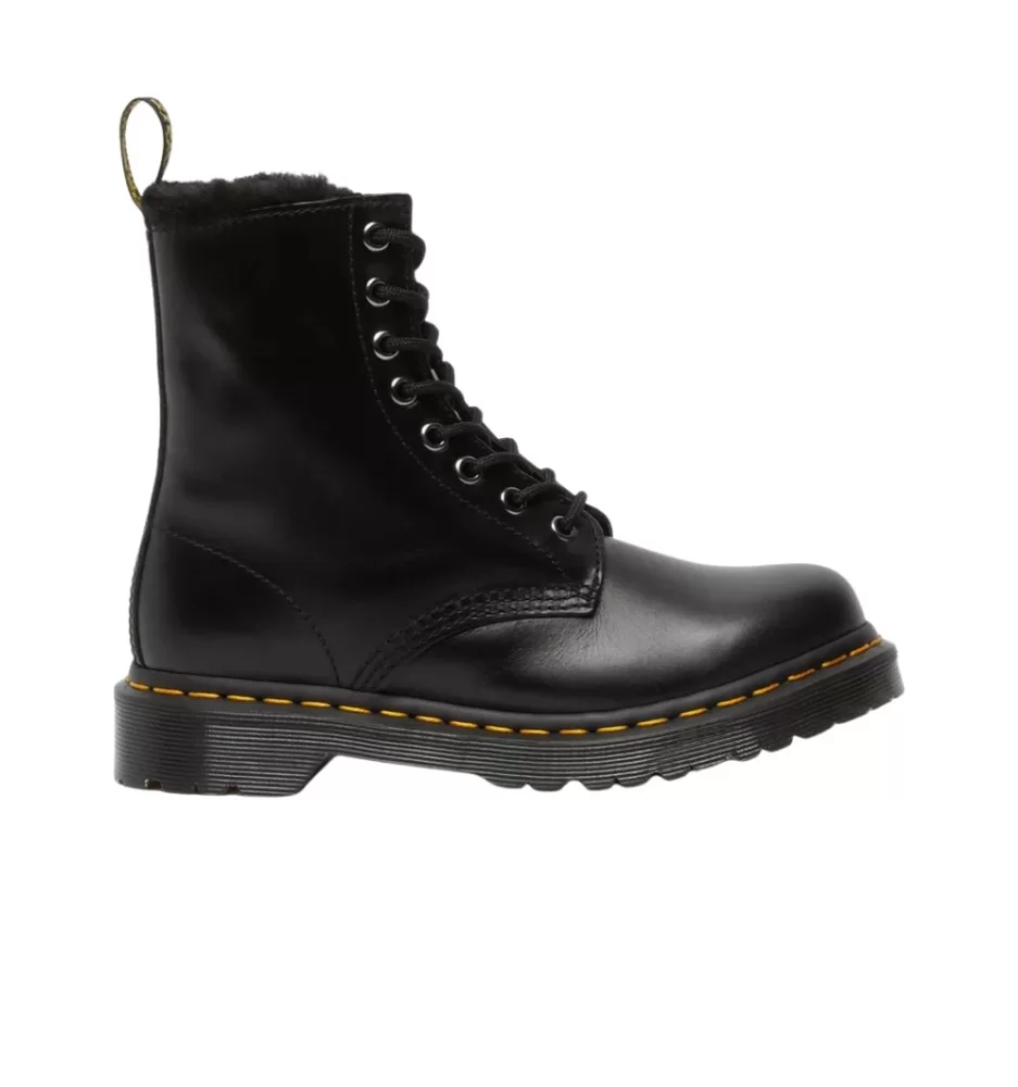 Dr. Martens Stivali 1460 Serena Dark Grey Atlas W Nero 26238021