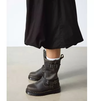 Dr. Martens Stivali Anistone Hi Charcoal Grey W Grigio | Dr Martens | 