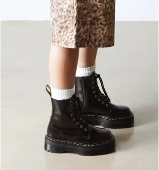 Dr. Martens Stivali Jadon Cherry Red Arcadia W Rosso | Dr Martens | 