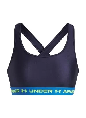 Under Armour Reggiseno Crossback Mid Blu 1361034 403