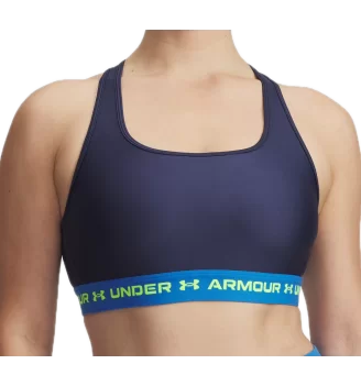 Under Armour Reggiseno Crossback Mid Blu | Under Armour | 