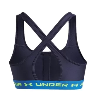 Under Armour Reggiseno Crossback Mid Blu | Under Armour | 