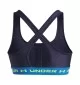 Under Armour Reggiseno Crossback Mid Blu | Under Armour | 