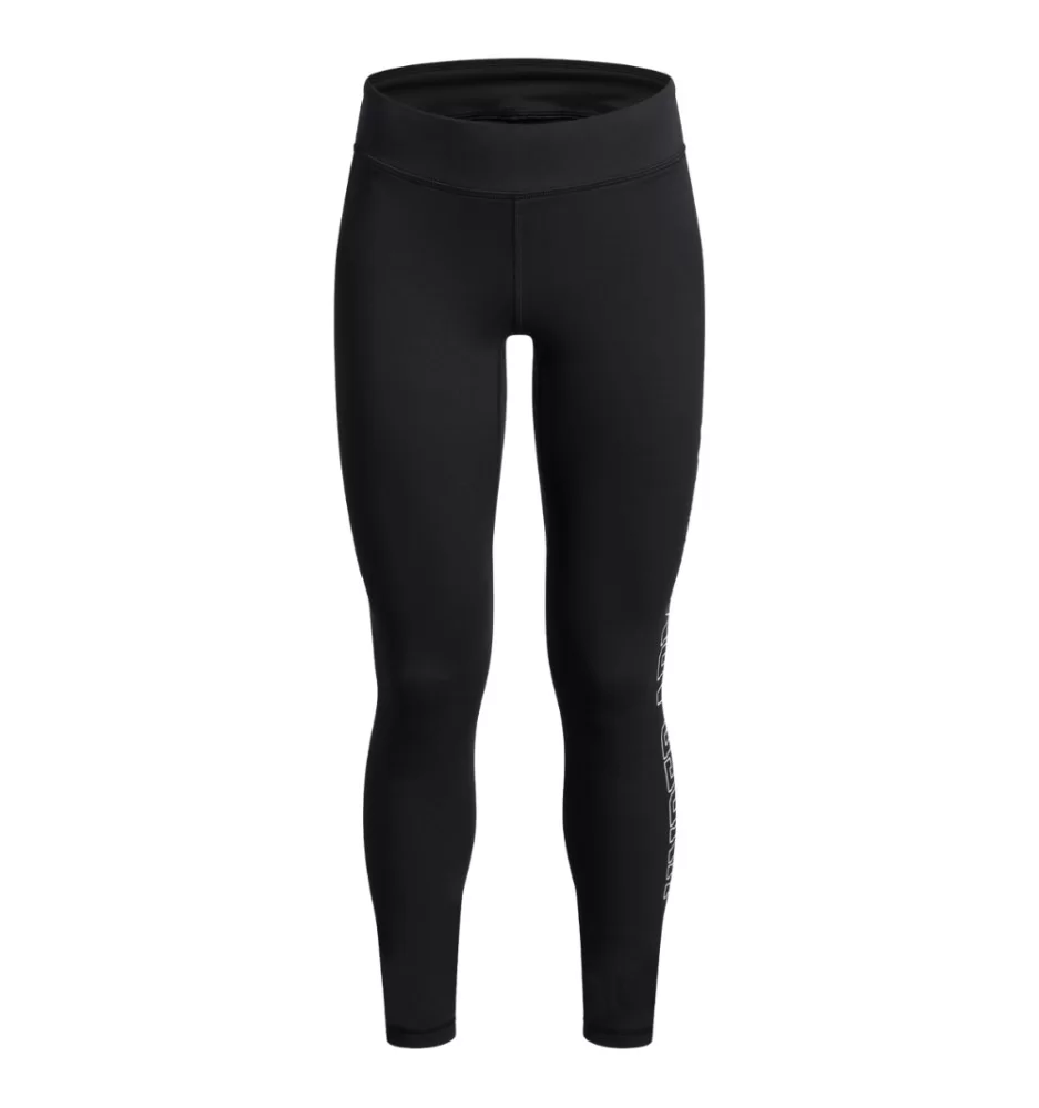 Under Armour Leggings Motion Branded Girls Nero 6006028 003