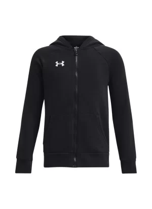 Under Armour Felpa Cappuccio Zip Rival Fleece Boys Nero | Under Armour | 