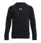 Under Armour Felpa Cappuccio Rival Fleece Boys Nero 1379792- 0001