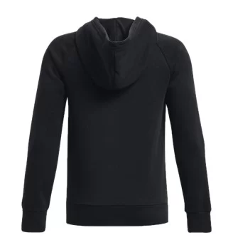 Under Armour Felpa Cappuccio Zip Rival Fleece Boys Nero | Under Armour | 