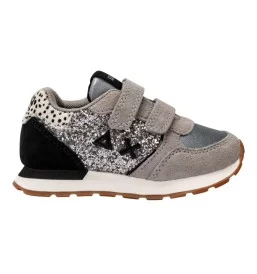 Sun68 Scarpe Kelly Big Glitter Baby Argento Z43417B 44