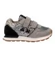 Sun68 Scarpe Kelly Big Glitter Baby Argento Z43417B 44