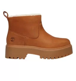 Timberland Stivali Stone Street Mid Warm Lined Boot W Marrone TB0A283GEM71