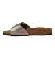 Birkenstock Ciabatte Madrid Big Buckle Birko Flor Graceful W Taupe | Birkenstock | 