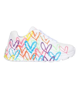 Skechers Scarpe Uno Lite JGoldcrown W Bianco 314064L WMN