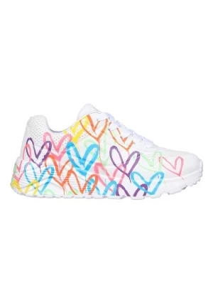 Skechers Scarpe Uno Lite JGoldcrown W Bianco 314064L WMN