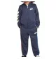 Nike Tuta Zip Color Blocked Blu Scuro 86L738-U2Y