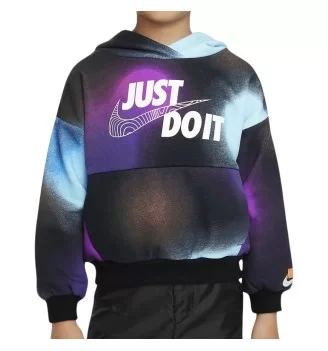 Felpa Nike Illuminate Fleece Blu Multicolore 86K246-023