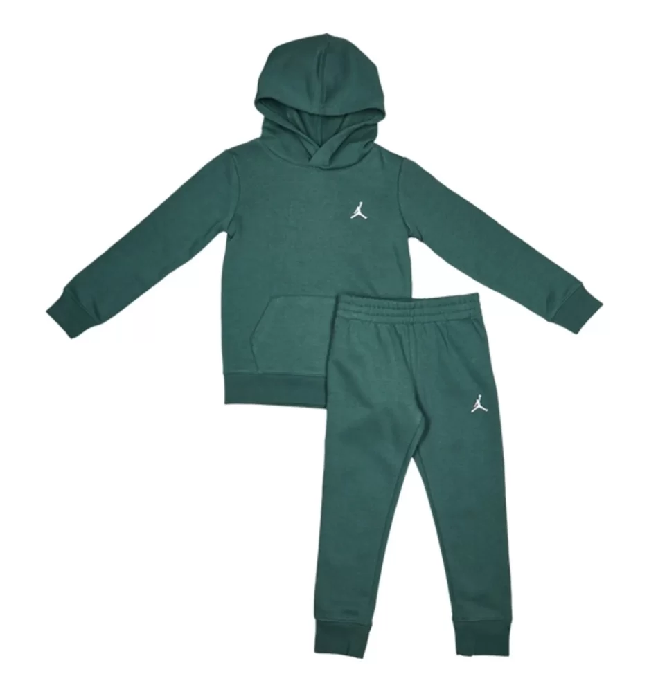 Jordan Tuta Brooklyn Fleece Verde 85D326-EI8 Jordan Tuta Brooklyn Fleece Verde 85D326-EI8