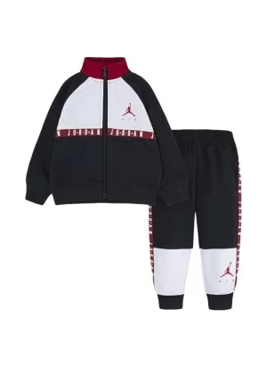 Jordan Tuta Blocked Tricot Nero Bianco 85A838-023