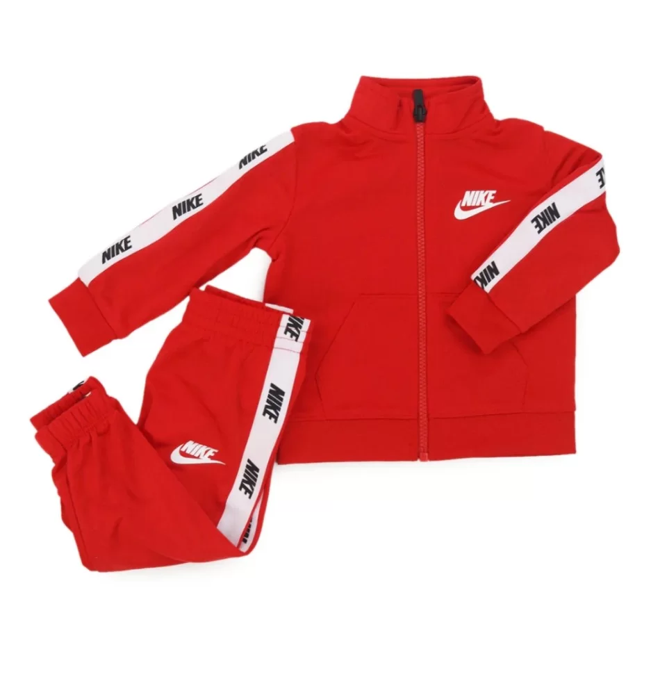 Nike Tuta Logo Tracksuit Rosso 66G796-U10