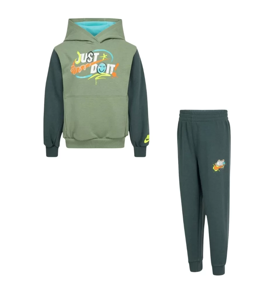 Nike Tuta Express Yourself Verde 86M279-E6H
